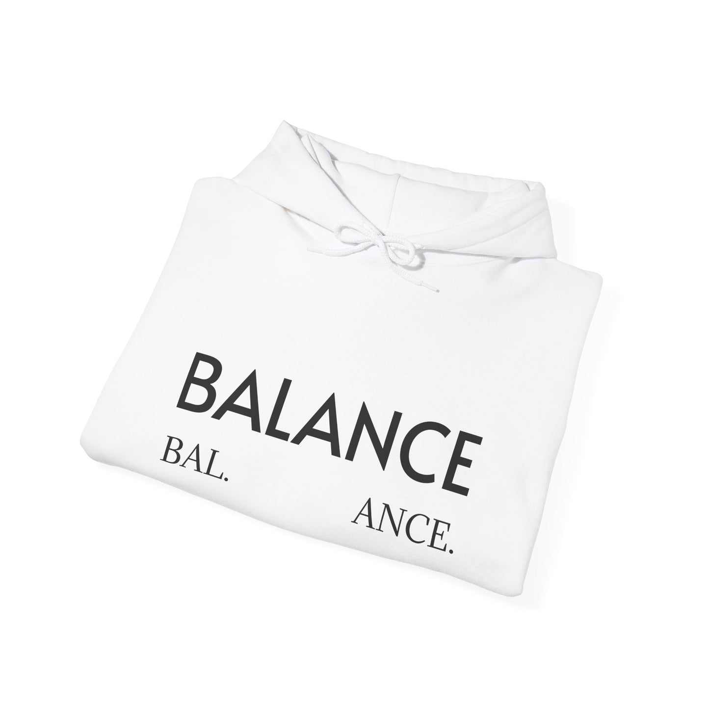 Balance Unisex Heavy Blend™ Hoodie - Live Laugh Love Design